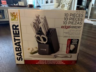 Sabatier Edgekeeper 10-Piece Knife Block Set