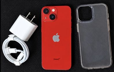 Apple iPhone 13 Mini 128GB (PRODUCT) RED Unlocked Excellent Condition Bundle