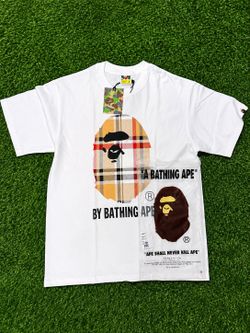 Bape x Burberry white tee