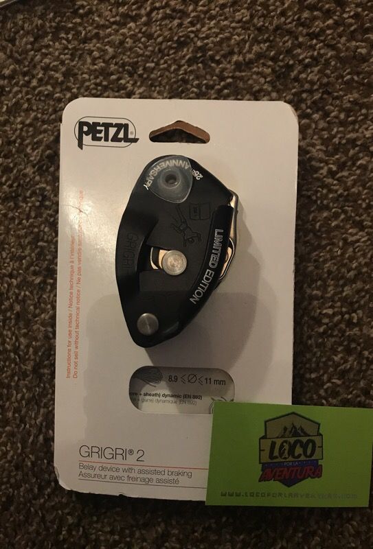 Petzl grigri 2 limited edition 25th anniversary