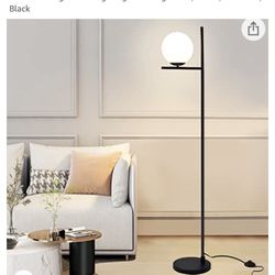 Living  Room/office/ bedroom Globe Black Floor Lamp Pole Standing 