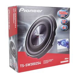 Pioneer TS-SW3002S4 Car Subwoofer - 12" - 4 Ohm - 1500W - Black