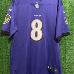 LAMAR JACKSON BALTIMORE RAVENS NIKE JERSEY BRAND NEW WITH TAGS SIZE XL