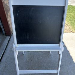 Child’s Easel (chalk board, dry erase board, paint)