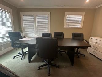 Dark Wood Conference Table