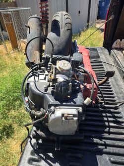 125 cc scooter engine, complete.