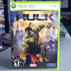 The Incredible Hulk (Microsoft Xbox 360, 2008)  *TRADE IN YOUR OLD GAMES/TCG/COMICS/PHONES/VHS FOR CSH OR CREDIT HERE*