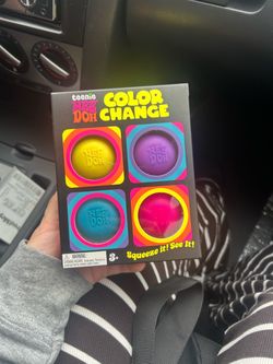 Teenie Needoh color change squishy