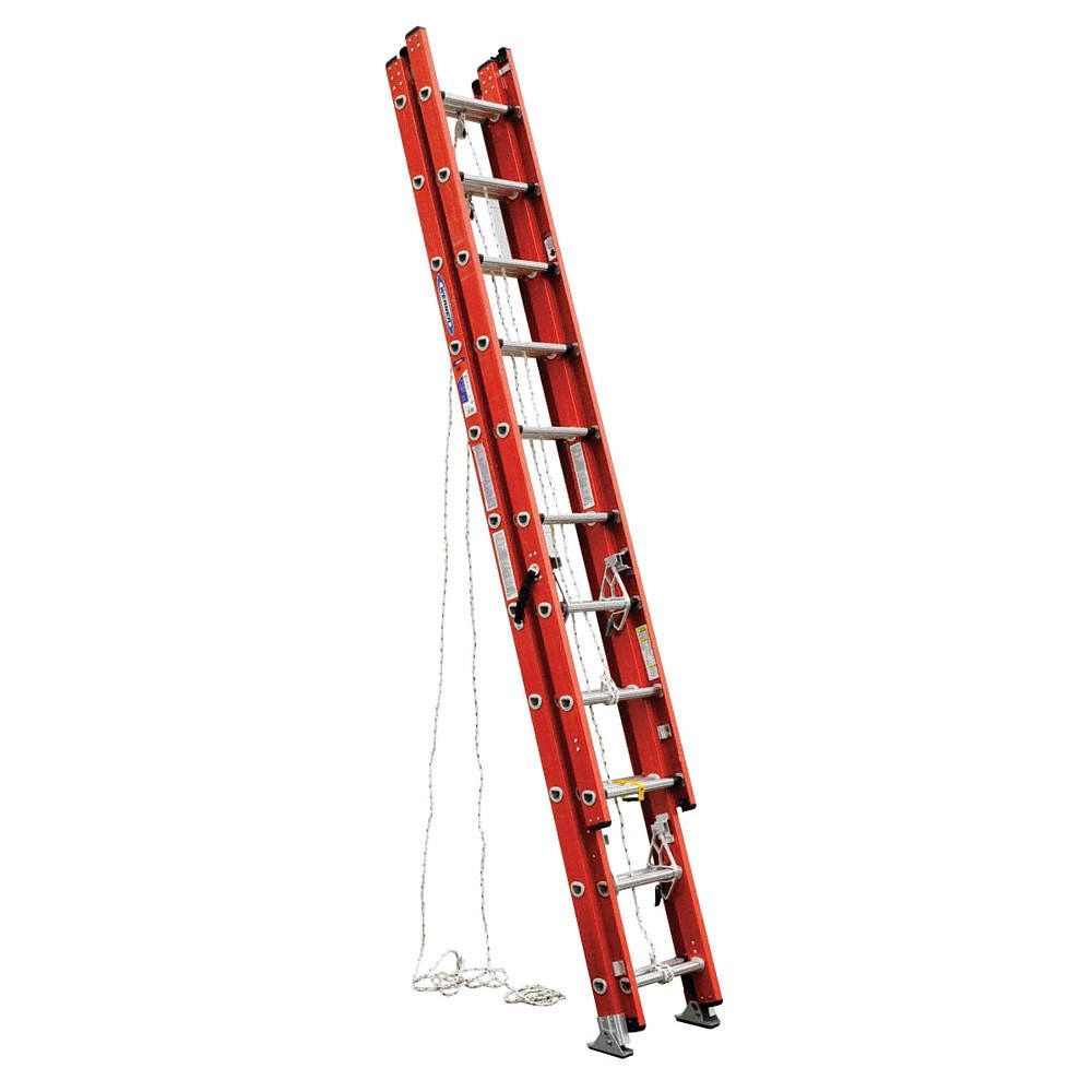 28" werner fiber glass extension ladder