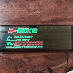 USED 36V Lithium Ion Ebike Battery