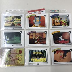 Disney Premium Trading Card Skybox ( 9 Cards)