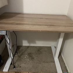 Brown Standing Desk (CHECK DESCRIPTION!)