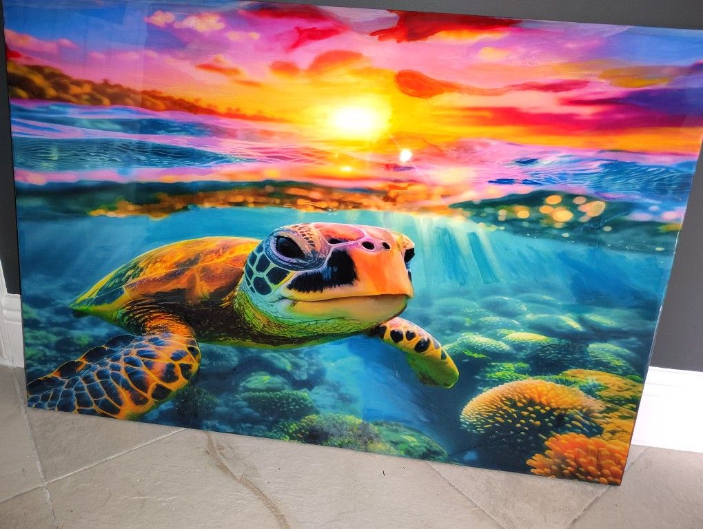 Lagger Head Painting 2ftx3ft