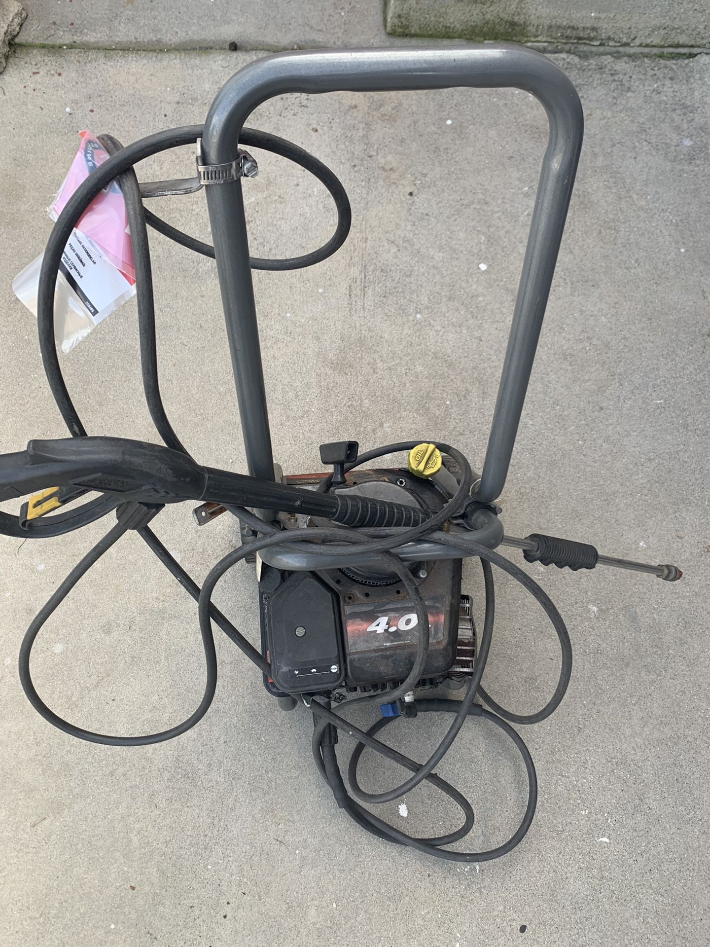 Craftsman Clean and Carry Pressure Washer - 2150 PSI / 1.9 GPM 4.0 HP