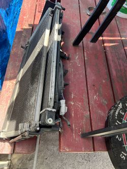 Toyota Prius Radiator And Ac Condenser