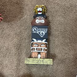 Los Angeles Rams Tiki Tiki Totem 