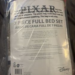 7 Piece Bed Set! CARS