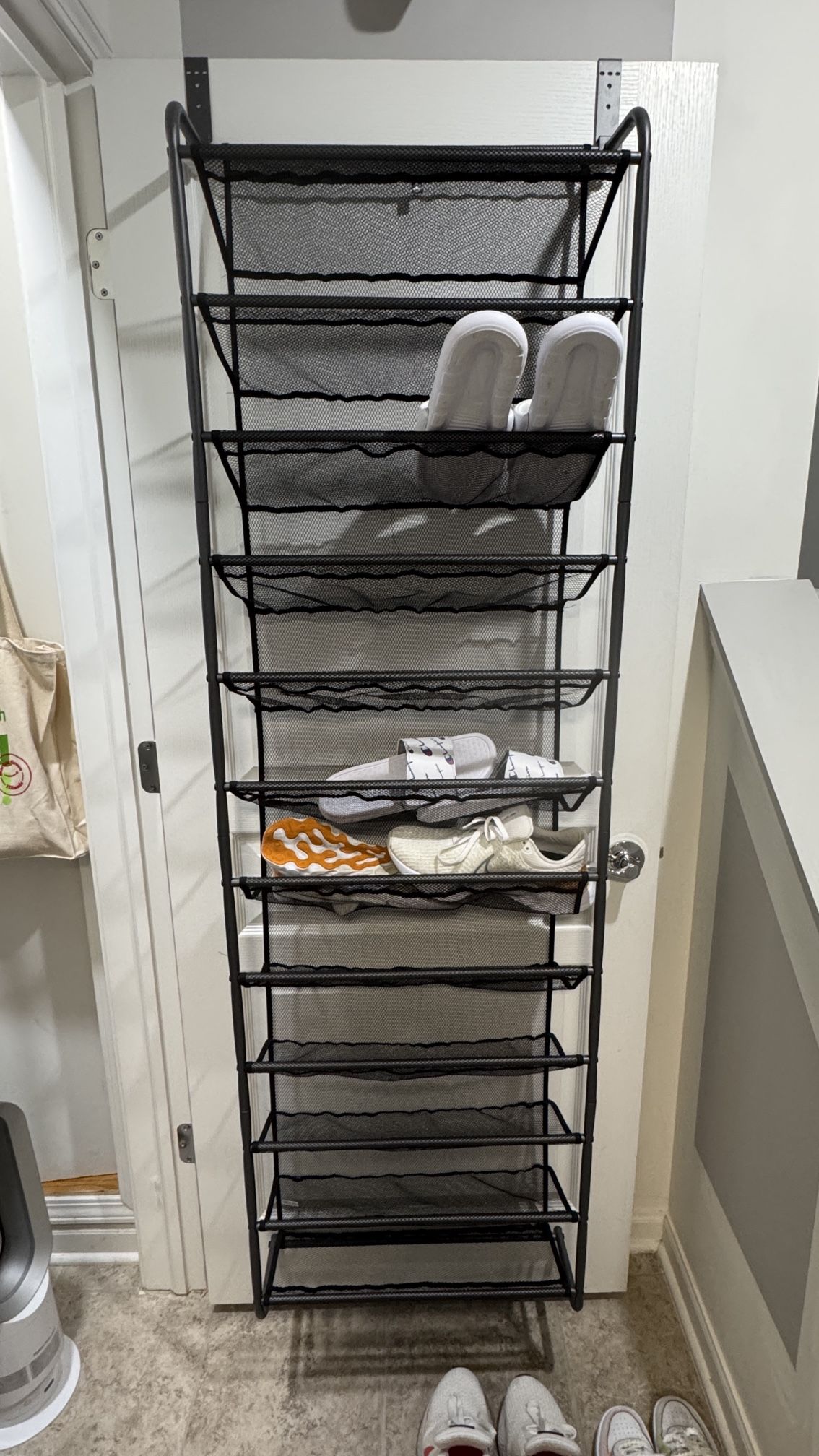 36 Pair Over-The-Door Shoe Organizer