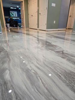 Epoxy floor