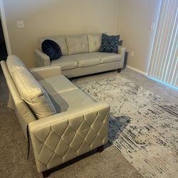 Living Room Set Sofa Loveseat