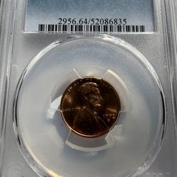  1972-D Lincoln Cent MS64RD 