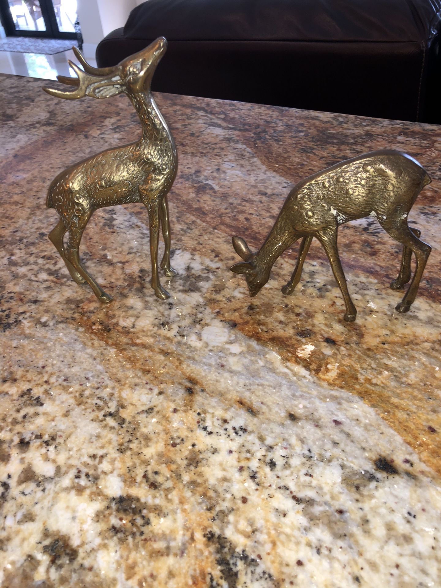 Brass decorations each