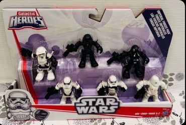 Hasbro Disney Star Wars Galactic Playskool Heroes Storm / Sand Troopers Action Figures $10 NEW