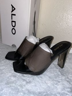 Aldo Clear Heels Size 7 