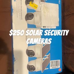 Solar Security Cameras 