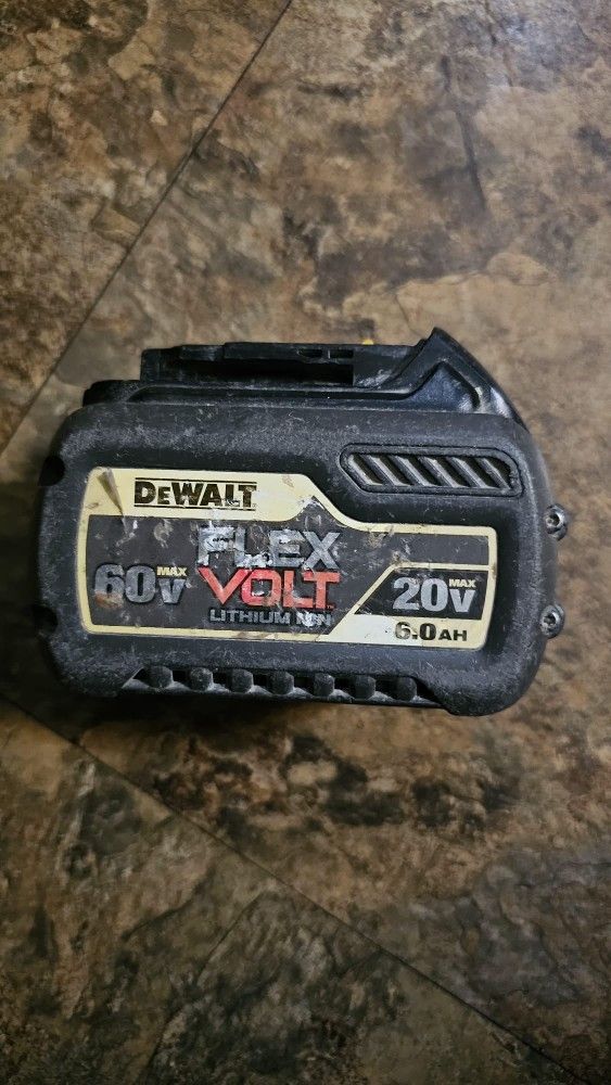 Dewalt Flexvolt 60v Battery 6.0