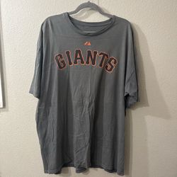 MLB Giants Lincecum baseball shirt