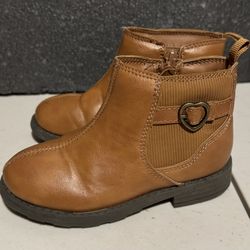 Carter’s Toddler Faux Leather Heart Boots - Size 9 