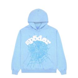 (Blue ) Sp5der hoodie 