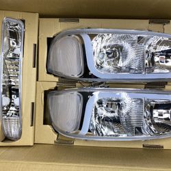 GMC Sierra Headlights 