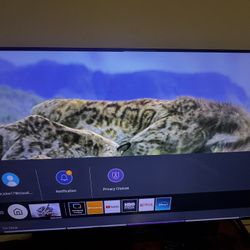 55 Samsung 4k HDR Tv 