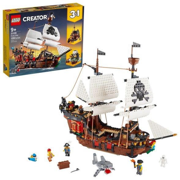 LEGO 3in1 LARGE PIRATE 🏴‍☠️ SHIP SET **NEW