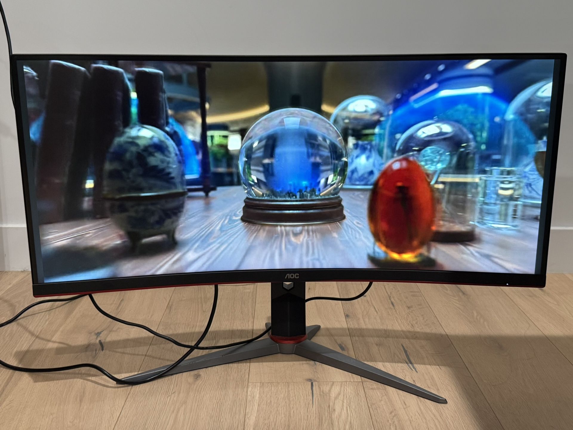 AOC CU34G2X 34″ UWQHD 3440×1440 144Hz Curved Gaming Monitor