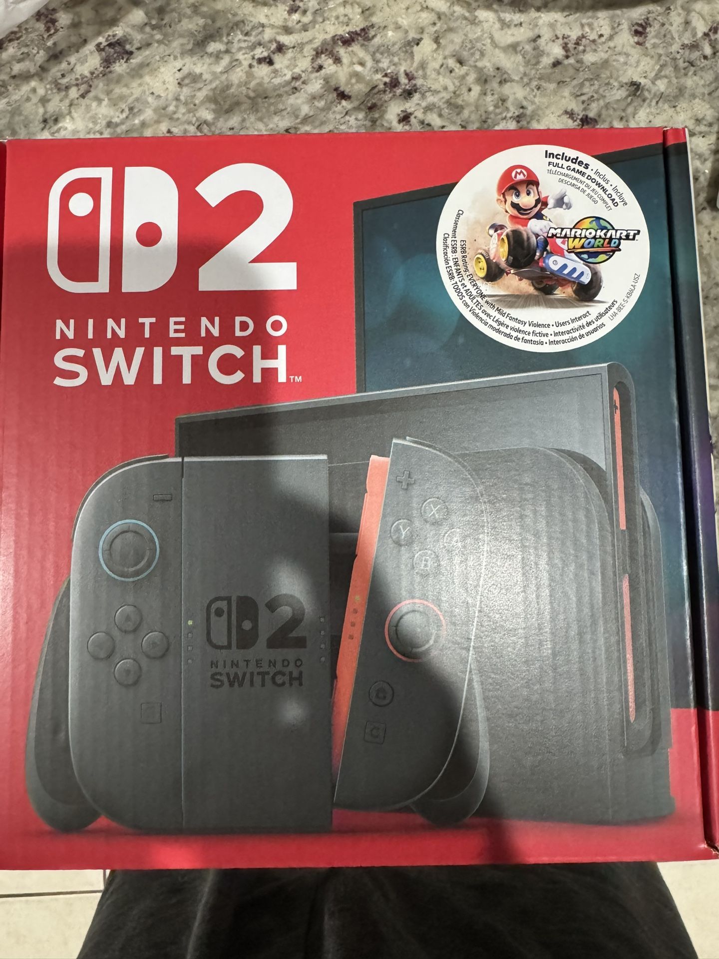 Nintendo Switch 2 w/ Mario Cart World Bundle