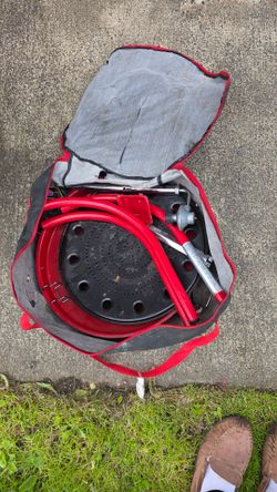 Vintage 1990 Red Devil Portable Outdoor Kitchen Grill BBQ Cooker