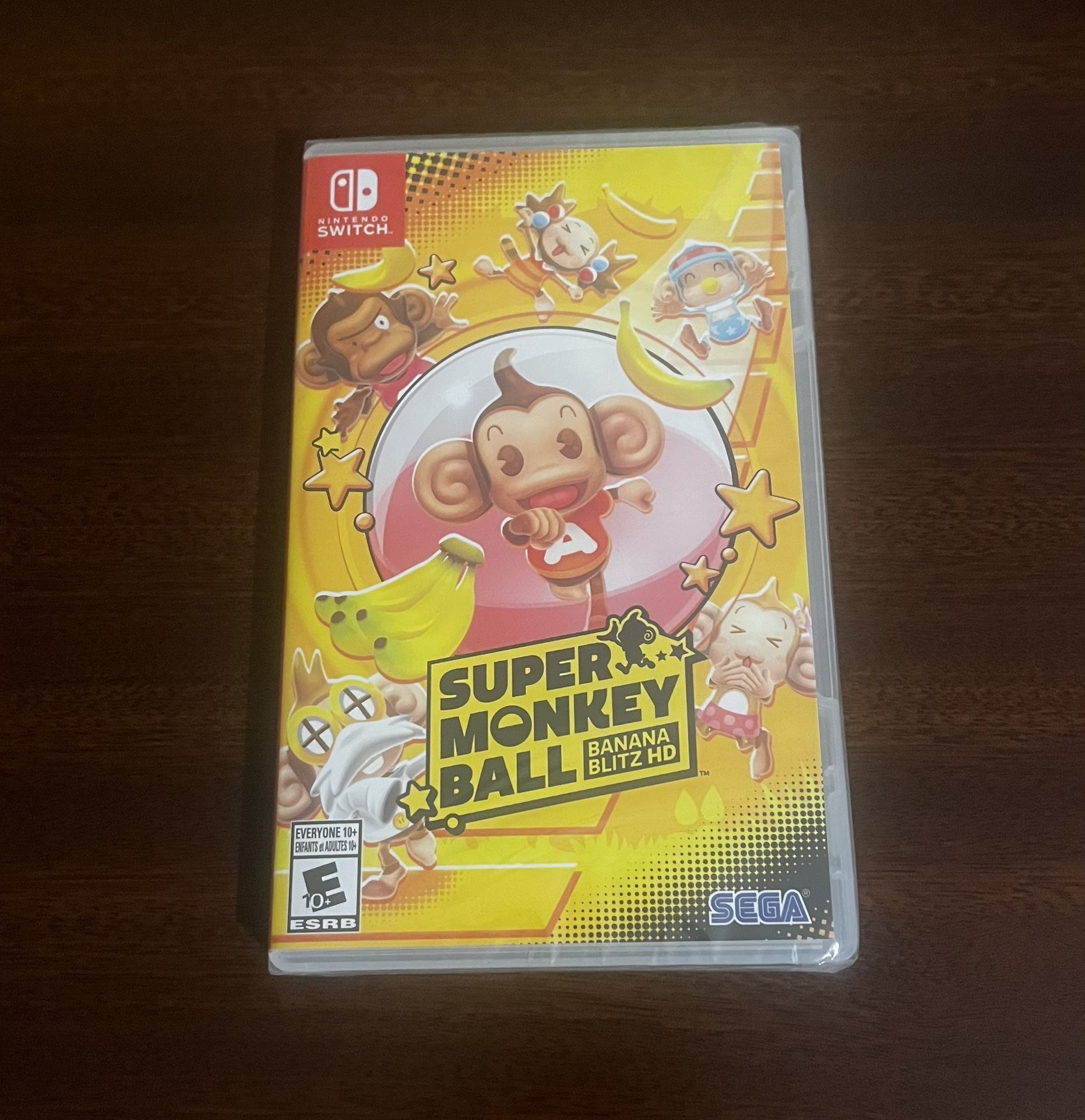 Super Monkey Ball Banana Blitz HD for Nintendo Switch - New Sealed