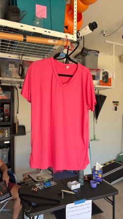 Medium V neck oversized tshirts for women