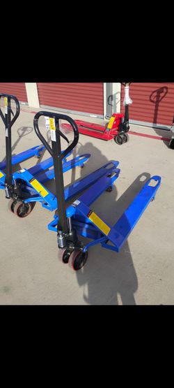 New n used 5(contact info removed) Capacity Pallet jacks