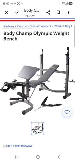 BODY CHAMP WEIGHT BENCH