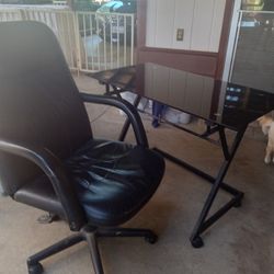 Computer Table And Chair