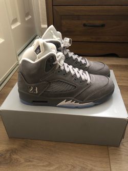 Jordan 5 Wolf Grey Size 9