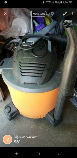 Big shop vacuum