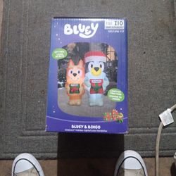 Bluey And Bingo 5 Foot Tall Airblown