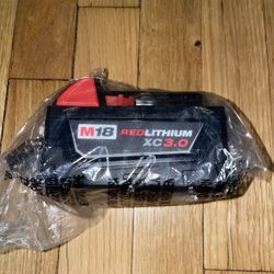Brand new Milwaukee Red Lithium 3.0 Battery