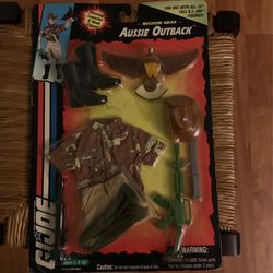 Vintage Gi Joe Aussie Outback Gear Set