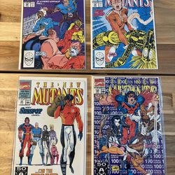 Rob Liefeld New Mutants lot, Marvel Comics, 1990s